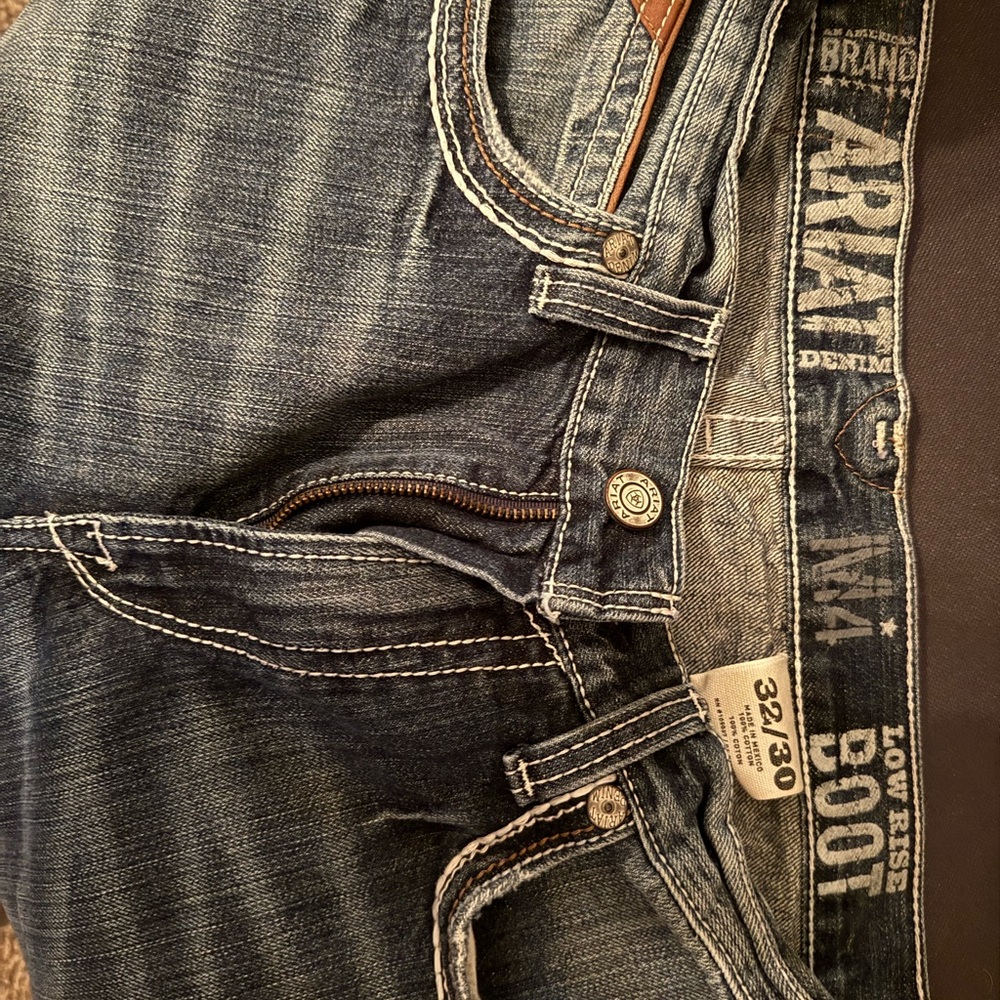 Ariat Men's Dark Blue Bootcut Jeans